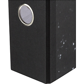 Папка-регистратор 75 мм чёрная бумага