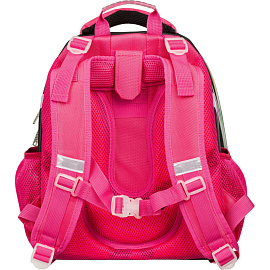 Ранец Комус Класс Мечтай анатомический черный с двумя отделениями