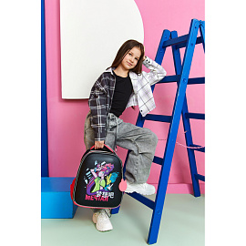 Ранец Комус Класс Мечтай анатомический черный с двумя отделениями