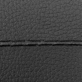 Стул Helmi HL-F05 "Самба СТ" со столиком, каркас металл хром, экокожа, черный, орех BOX1