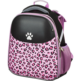 Ранец Комус Класс Leo анатомический сиреневый с двумя отделениями