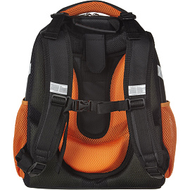 Ранец Комус Класс Basic Urban Car анатомический черный с двумя отделениями