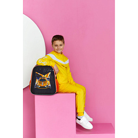 Ранец Комус Класс Basic Urban Car анатомический черный с двумя отделениями