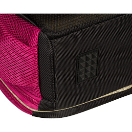 Ранец Комус Класс Basic Звездное небо анатомический черный с двумя отделениями