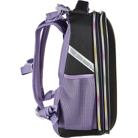 Ранец Комус Класс Basic Ведьмочка анатомический черный с двумя отделениями