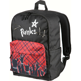Рюкзак Комус Класс Панк черный