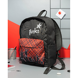 Рюкзак Комус Класс Панк черный