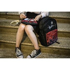 Рюкзак Комус Класс Панк черный