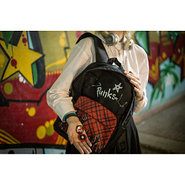 Рюкзак Комус Класс Панк черный