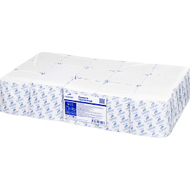 Бумага туалетная листовая Luscan Professional T3 2-слойная белая (15 пачек по 250 листов)