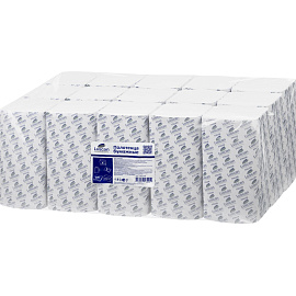 Полотенца бумажные листовые Luscan Professional H3 V-сложение 2-слойные белые 15 пачек по 200 листов