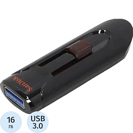 Флешка USB 3.0 16 ГБ SanDisk CZ600 Cruzer Glide (SDCZ600-016G-G35)
