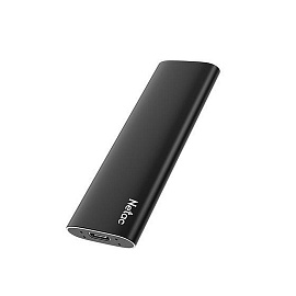 Внешний жесткий диск SSD (накопитель) Netac Z Slim 250 ГБ USB 3.1 (NT01ZSLIM-250G-32BK)