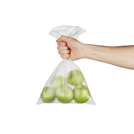 Пакет фасовочный ПНД 10 мкм 25x40 см (700 штук в рулоне)