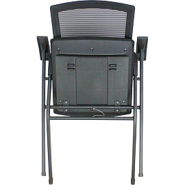 Стул офисный складной Everprof EP-100 черный (сетка/ткань, металл черный)