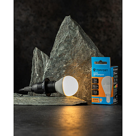 Лампа светодиодная TOPFORT 7 Вт E14 G 2700 К 560 Лм матовая