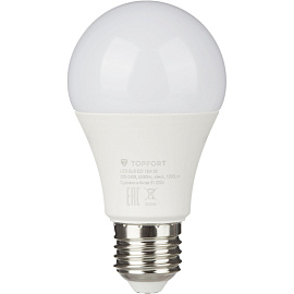 Лампа светодиодная TOPFORT 15 Вт E27 A 3000 К 1200 Лм матовая