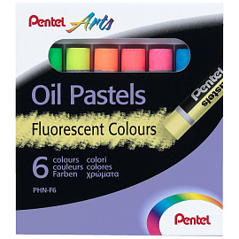 Пастель масляная Pentel Arts круглая 6 цветов