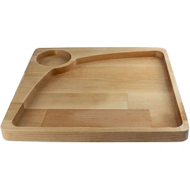 Менажница деревянная Panairo Catalina/Lavarna 2 секции (MEN-KV-MA-25)