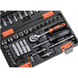 Набор инструментов , 1/4 , CrV, в кейсе 57 предм Вихрь
