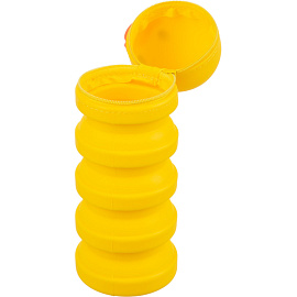 Пенал-тубус односекционный Комус Класс Утенок желтый