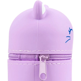 Пенал-тубус односекционный Комус Класс Кошечка фиолетовый