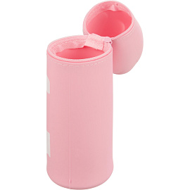 Пенал-тубус односекционный Комус Класс Кошачья лапа розовый