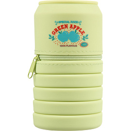 Пенал-тубус односекционный Комус Класс Жестяная банка светло-зеленый