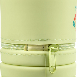 Пенал-тубус односекционный Комус Класс Жестяная банка светло-зеленый