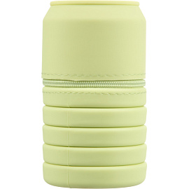 Пенал-тубус односекционный Комус Класс Жестяная банка светло-зеленый