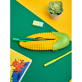 Пенал силиконовый Комус Класс Кукуруза , 235x715мм