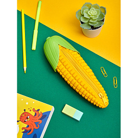 Пенал силиконовый Комус Класс Кукуруза , 235x715мм