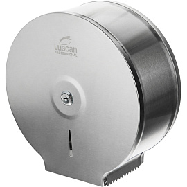 Диспенсер для туалетной бумаги рулонный Luscan Professional T2 серебристый