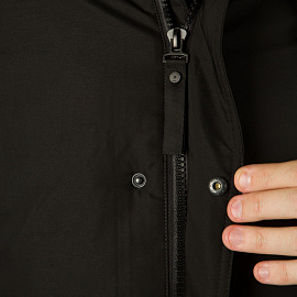 Куртка-парка рабочая зимняя мужская черная (размер 50, рост 176-182)