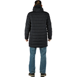 Куртка-парка рабочая зимняя мужская синяя (размер 48, рост 176-182)