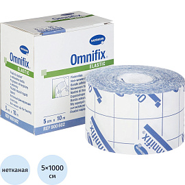 Пластырь фиксирующий Omnifix 5x1000 см нетканая основа