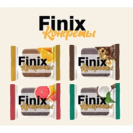 Конфеты фруктовые Finix Candy Микс ассорти 200 г