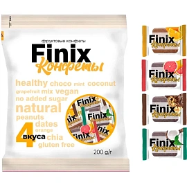 Конфеты фруктовые Finix Candy Микс ассорти 200 г