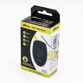 Мышь беспроводная Ritmix RMW-506 черная (80000381)