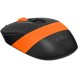Мышь проводная A4Tech Fstyler FM10S чёрная/оранжевая (FM10S USB ORANGE)