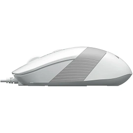 Мышь проводная A4Tech Fstyler FM10S белая/серая (FM10S USB WHITE)