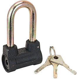 Замок навесной Стандарт AL-660L 53,5 мм черный