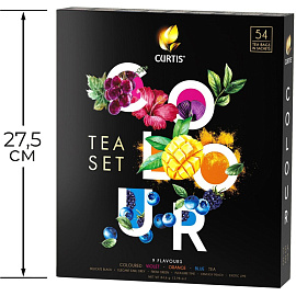 Чай ассорти Curtis Colour Tea Set 54 сашет
