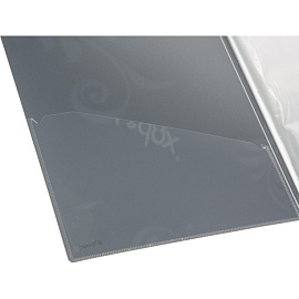 Папка файловая Комус Русская серия Mountain 20 файлов 17/0.9 A4 серая