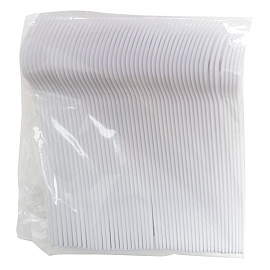 Вилка одноразовая белая 165 мм (2000 штук в упаковке)