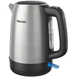 Чайник электрический Philips HD9350/90 серебристый