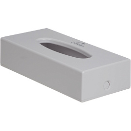 Диспенсер для салфеток Luscan настольный пластиковый белый