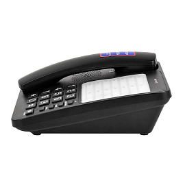 Телефон проводной TeXet TX-234 черный