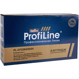 Картридж лазерный Profiline CF226X/052H PL-CF226X/052H для HP/Canon черный совместимый повышенной емкости