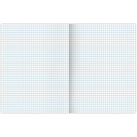 Тетрадь А4, 48 л., BRAUBERG, скоба, клетка, обложка картон, "PASTEL", 404041